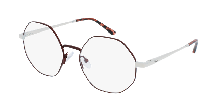 GAFAS GRADUADAS mujer MAGIC BABETH rojo/blanco - vista de frente