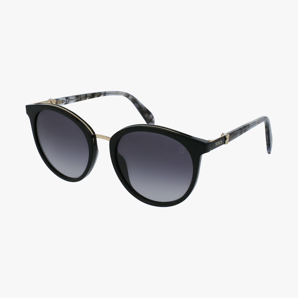 GAFAS DE SOL mujer STOA29S negro brillante - vista de 3/4