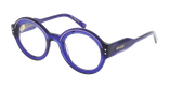 GAFAS GRADUADAS mujer CARACTÈRES FIL D'OR PERSPICACE azul - vista de frente