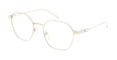 GAFAS GRADUADAS mujer MAGIC 169 dorado - vista de frente