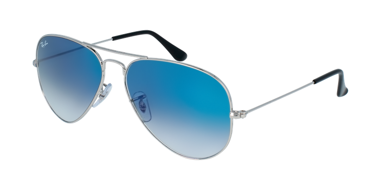 Gafas de sol AVIATOR LARGE METAL plateado/azul Gafas de sol AVIATOR LARGE METAL plateado/azul