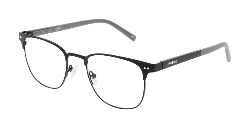 GAFAS GRADUADAS hombre MAGIC337 negro/gris - vista de frente