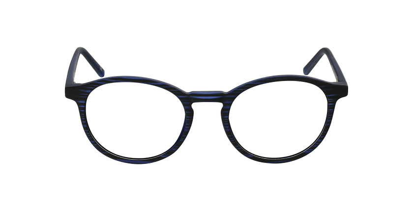 GAFAS GRADUADAS niños RZERO26 azul mármol/negro - vista de frente