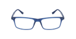 GAFAS GRADUADAS hombre EVANS azul - vista de frente