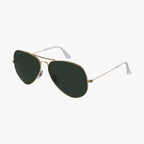GAFAS DE SOL AVIATOR LARGE METAL dorado/negro