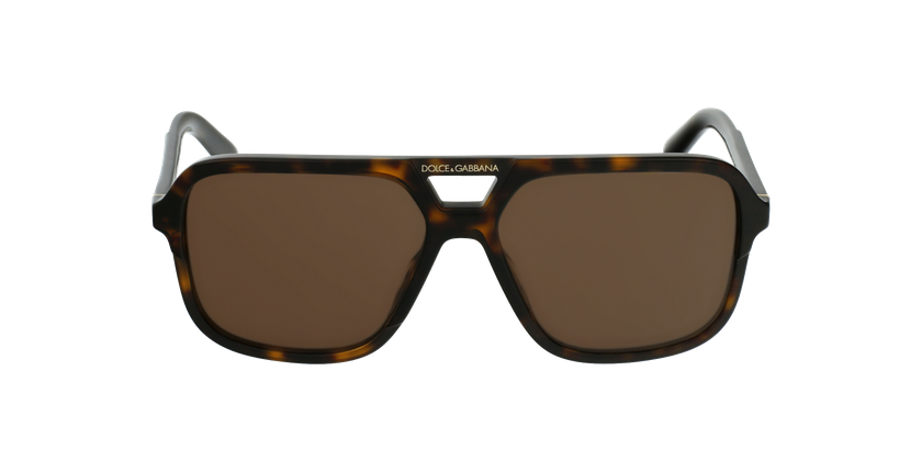 Gafas de sol hombre DG4354 carey/marrón - vista de frente