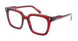 GAFAS GRADUADAS mujer CARACTÈRES FIL D'OR RÊVEUSE rojo - vista de frente