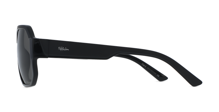 GAFAS DE SOL hombre ANDER negro - vista de frente