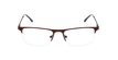 GAFAS GRADUADAS hombre MAGIC 105 rojo - vista de frente
