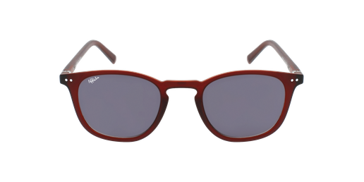 GAFAS GRADUADAS AFFLELOU FORTY SOLAR COLOR BURDEOS rojovista de frente
