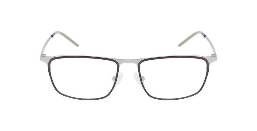 GAFAS GRADUADAS hombre MAGIC 157 gris/plateado - vista de frente