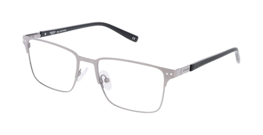 GAFAS GRADUADAS hombre BAPTISTE negro/gris - vista de frente
