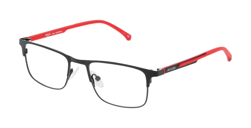 GAFAS GRADUADAS hombre HENDRICK negro - vista de frente