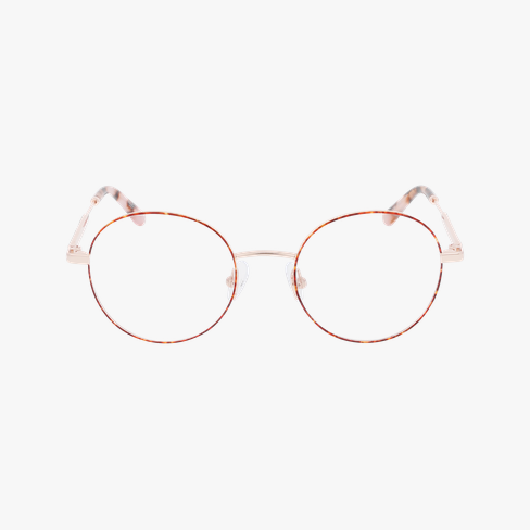 GAFAS GRADUADAS mujer MAGIC318 carey/rojo vista de frente