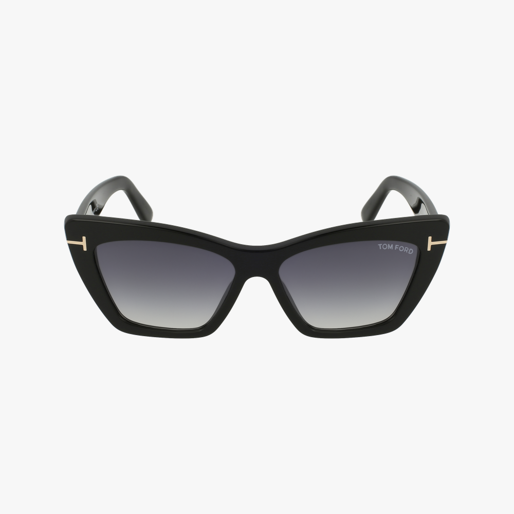 GAFAS DE SOL mujer WYATT negro - vista de frente
