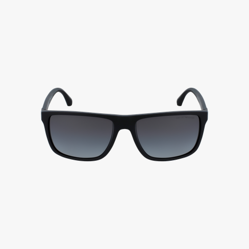 GAFAS DE SOL hombre 0EA4033 negro/gris vista de frente