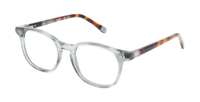 GAFAS GRADUADAS niños T&C2 verde - vista de frente