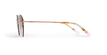 GAFAS DE SOL mujer JENNA rosa/dorado - vista de lado