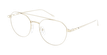 GAFAS GRADUADAS hombre MAGIC 175 dorado - vista de frente