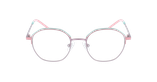 GAFAS GRADUADAS mujer MAGIC 152 morado frozen/verde - vista de frente