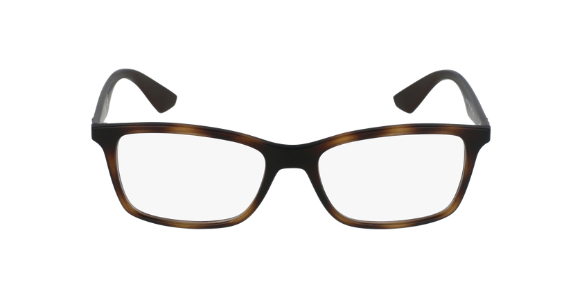 GAFAS GRADUADAS RX7047 carey - vista de frente
