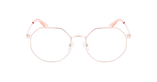 GAFAS GRADUADAS mujer RZERO40 dorado - vista de frente