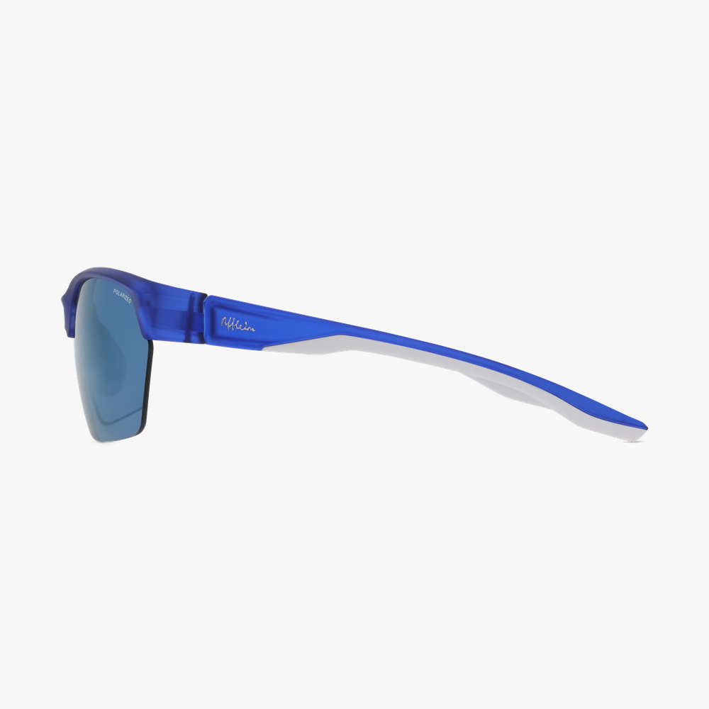 GAFAS DE SOL LANGLEY POLARIZED azul/blanco - vista de frente