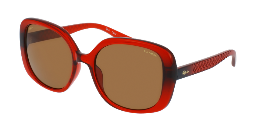 GAFAS DE SOL mujer SALLY POLARIZED rojo - vista de frente