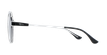 GAFAS DE SOL mujer FAUSTINE negro/blanco - vista de frente