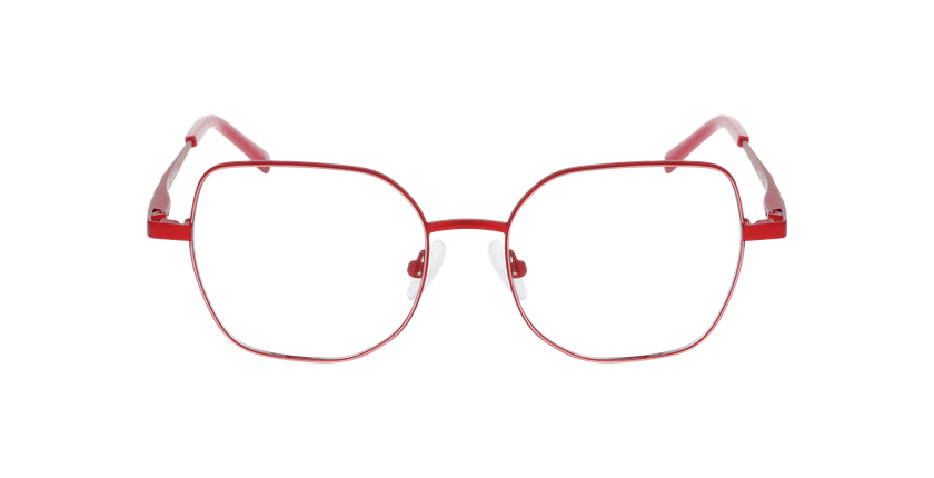 GAFAS GRADUADAS mujer FELICIE rojo/rosa - vista de frente