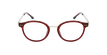 GAFAS GRADUADAS mujer MAGIC 97 rojo/dorado - vista de frente