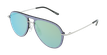 GAFAS DE SOL WAIMEA gris/verde - vista de frente