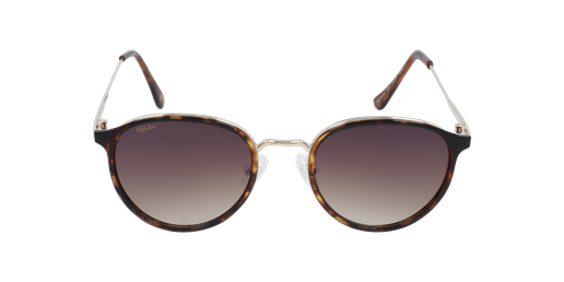 GAFAS DE SOL mujer AVILES carey/dorado vista de frente