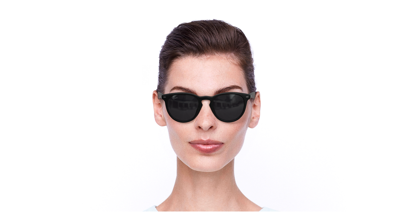 Gafas de sol H2O negro - vista de frente