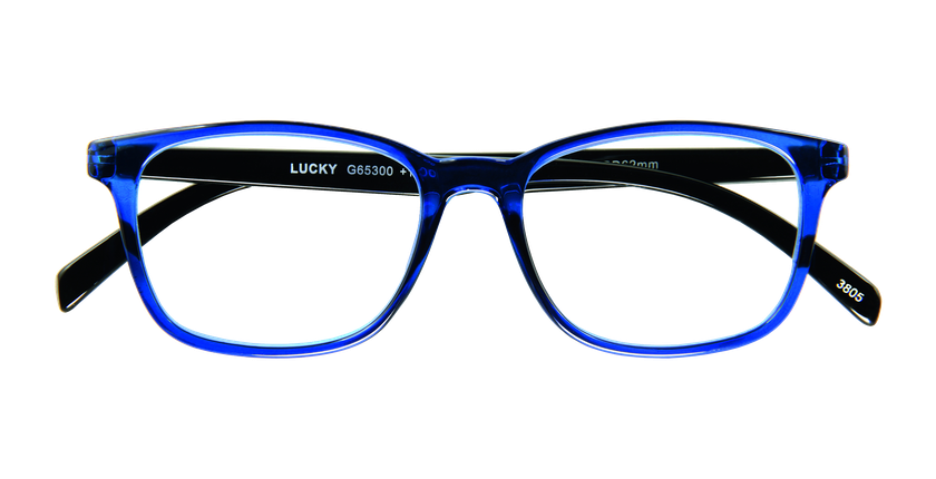 GAFAS GRADUADAS LUCKY azul - vista de frente