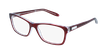 GAFAS GRADUADAS mujer RA7039 rojo/rojo - vue de 3/4