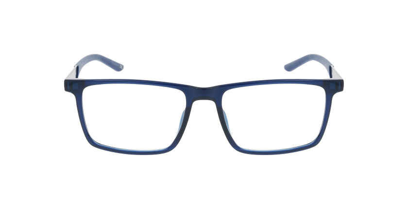 GAFAS GRADUADAS hombre EMMANUEL azul marino/rojo - vista de frente
