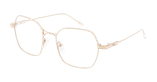 GAFAS GRADUADAS mujer MAGIC 170 rosa/dorado - vista de frente