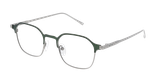 GAFAS GRADUADAS hombre MAGIC316 esmeralda/plateado - vista de frente