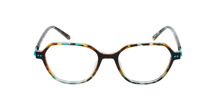 GAFAS GRADUADAS mujer ARMELLE carey azul/azul - vista de frente