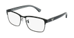 GAFAS GRADUADAS hombre EA 1098 negro/negro - vue de 3/4