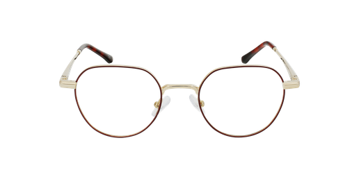 GAFAS GRADUADAS MAGIC 95 rojo/doradovista de frente