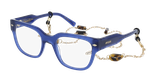 GAFAS GRADUADAS mujer CARACTÈRES AUDACIEUSE azul/morado - vista de frente