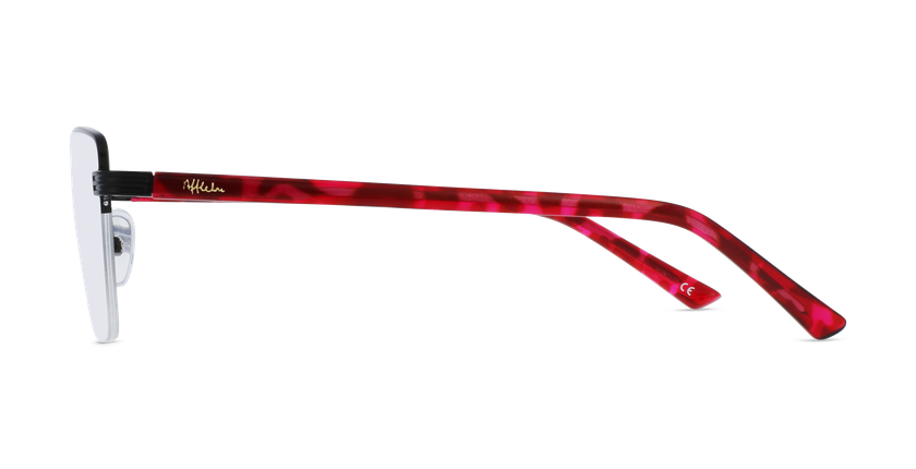 GAFAS GRADUADAS mujer SYLLIA negro - vista de frente