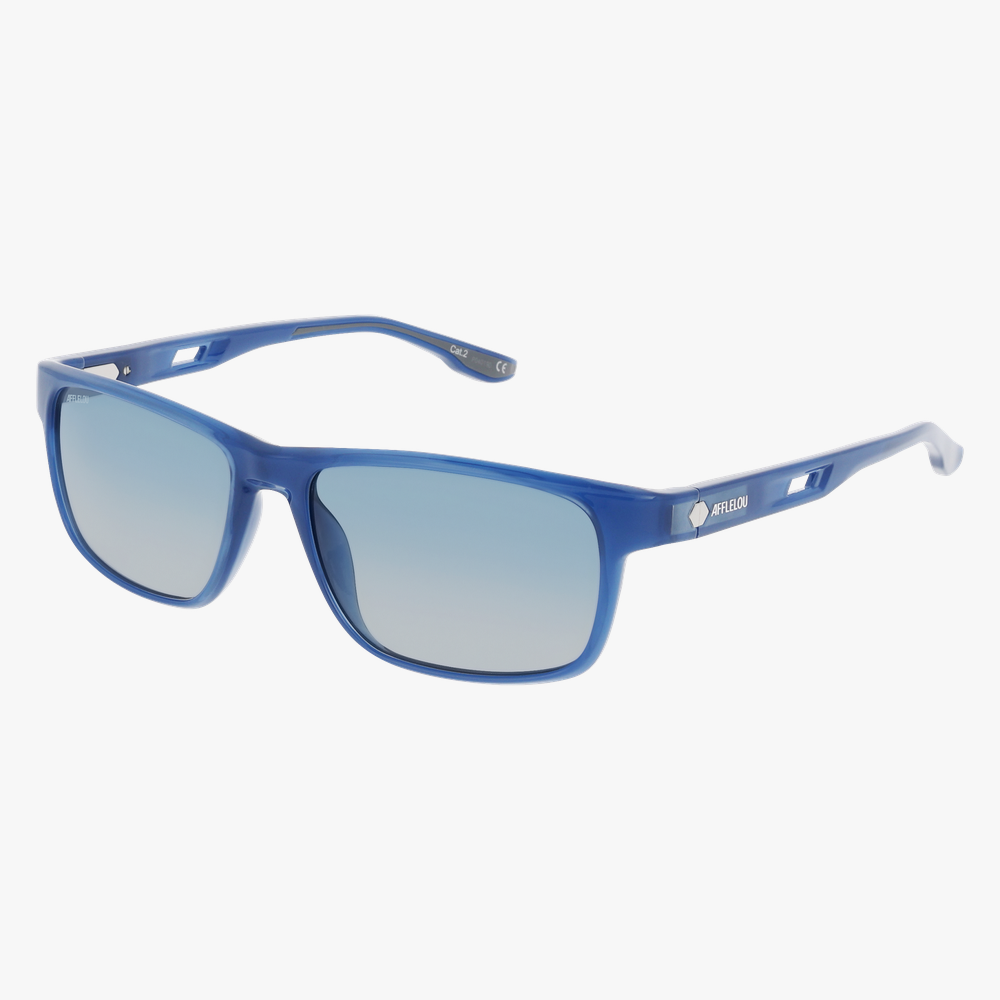 GAFAS DE SOL hombre TATE POLARIZED azul/morado - vista de frente