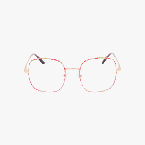 GAFAS GRADUADAS mujer NIKITA rosa/dorado vista de frente