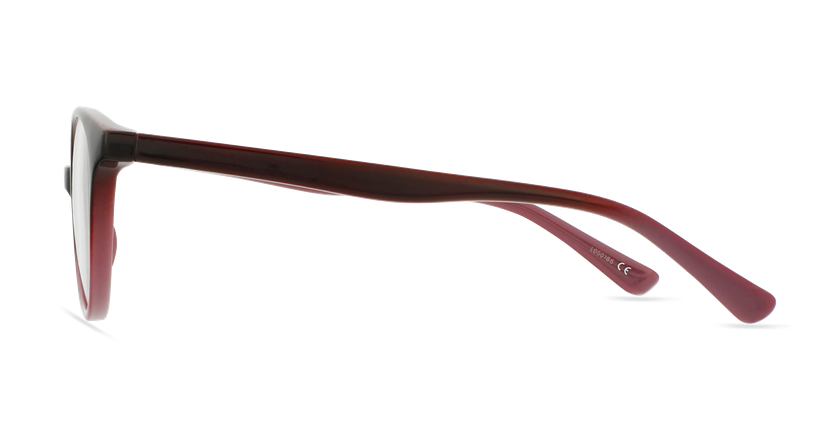 GAFAS GRADUADAS niños RZERO25 rosa/marrón - vista de frente
