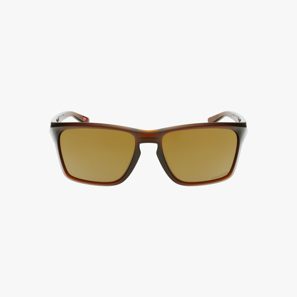 GAFAS DE SOL hombre SYLAS marrón/amarillo - vista de frente