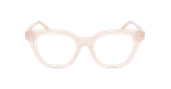 GAFAS GRADUADAS mujer CARACTÈRES ARTISTE marrón - vista de frente