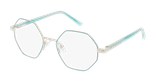 GAFAS GRADUADAS niños MAGIC JUDITH verde - vista de frente